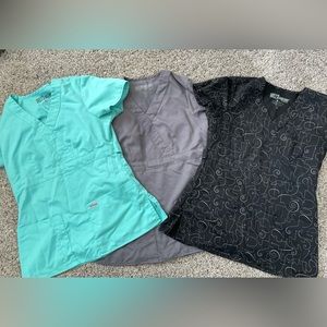 Greys Anatomy scrub tops
